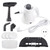 Handheld Steam Cleaner 1000W Powerful 3.5 Bar High Temperature Pressurized Cleaner with Safety Lock and 7 Accessories Kit Multi-Surface Chemical-Free Handheld Steamer for Kitchen Furniture Window Bathroom Car Detailing