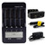LiitoKala Lii-500 4 Slots Smart Intelligent Battery Charger Kit for 3.7V Li-ion & 1.2V Ni-MH Rechargeable Battery LCD Display