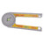Miter Saw Protractor ABS Angle Measurement Finder Gauge Cutting Guide Tool with Bubble Level