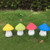 Colorful Large Mushroom Light Outdoor Waterproof Garden Grass Decorative Landscape Light