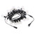 Tomshine 12m/39.37ft E12 Base G40 LED String Light with 25 Sockets & 28 Bulbs IP45 Water-resistant Connectable Hanging Fairy Lights Indoor Outdoor Decoration Lighting for Garden Patio Backyard Christmas
