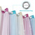 2pc Curtain Simple Gradient Hollow-out Star Pattern Double Layer Blackout Bedroom Living Room Insulation Curtain
