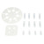 2pcs Washing Machine Sheet Anti Tangle Clips Professional Reusable Sheet Cover Detangler Clips for Washing Machine Dryer