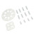 2pcs Washing Machine Sheet Anti Tangle Clips Professional Reusable Sheet Cover Detangler Clips for Washing Machine Dryer