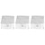 3Pcs Fiber Dust Bag Replacement Accessory Fit for ROIDMI EVE Plus Series Vacuum Cleaner