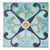 4Pcs/Set Antique Tile Stickers Retro Style Waterproof Self Adhesive Decals for Kitchen Bathroom Decor 30x30cm