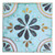 4Pcs/Set Antique Tile Stickers Retro Style Waterproof Self Adhesive Decals for Kitchen Bathroom Decor 30x30cm