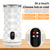 Electric Milk Frother 4-in-1 400W Automatic Hot and Cold Foam Maker and Milk Warmer for Latte / Cappuccinos / Macchiato