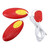 Shoe Dryer Red with Timer Ceramic Heater Deodorizing Function Fast Drying Children Shoes Warmer for Home Dormitories