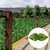 Artificial Leaf Screening Roll UV Fade Protected  Hedging Wall Landscaping Garden Fence Balcony Screen for Indoor Outdoor Decor
