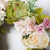 Artificial Peony Wreath Rattan Silk Cloth Simulation Decorative Front Door Wreath for Indoor Outdoor