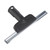 Window Cleaning Squeegee with Replacement Rubber Blade Glass Surface Squeegee Replacement for Karcher SC2 SC3 Steam Cleaner