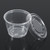 50Pcs Disposable Plastic Clear Sauce Chutney Cups Boxes With Lid Food Takeaway Hot (3oz)