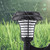 Solar Powered UV Bug Zapper Light Mosquito Insect Killer LED Garden Backyard Outdoor Lamp