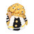 Bee Pattern Gnome Doll Dwarf Faceless Doll Ornament Decor for Living Room Sofa Desktop BookshelfBraid Style