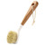 Kitchen Dish Brush Long Wooden Handle Comfortable Grip Sisal Bristles Pot Pan Cleaning Brush for Home
