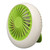 USB Desk Fan Multifunction 3 Speeds Quiet Strong Airflow Small Table Fan for Bedroom Home Office Desktop Travel Green