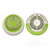 USB Desk Fan Multifunction 3 Speeds Quiet Strong Airflow Small Table Fan for Bedroom Home Office Desktop Travel Green