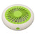 USB Desk Fan Multifunction 3 Speeds Quiet Strong Airflow Small Table Fan for Bedroom Home Office Desktop Travel Green
