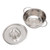 Manual Juicer Stainless Steel Manual Hand Squeezer with Bowl Juicer Strainer for Citrus Lemon Orange Lime