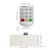 Electronic Cabinet Lock Keypad Lock Independent & Open Dual Working Modes 3 Color Indicator Emergency Power Supply Password Protection Password Cabinet Locks for Home Public Places Drawer Locker Storage Box