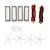 Replacement Accessories Kit for Mijia Roborock Robot Vacuum Cleaner Rolling Brush Filter Parts Set for Maintenance