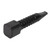 Cigarette Filter Holder Ashless Eco Friendly Ash Storage Car Cigarette Lighter for Most Regular Cigarettes Black