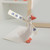 White Duck Ornaments Gypsum Lifelike Duck Figurine Decoration for Home Shooting Props