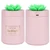 340ML USB Desk Air Humidifier Aroma Essential Oil Air Diffuser with Night light for Home Office CarPink