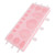 15-Grids Ice Cream Mold with Sticks Lid Reusable Silicone DIY Dessert Cheese Mold TrayPink Fruit Pattern