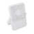 Small Desk Fan USB Powered Portable Table Fan Fast Cooling 1200mAh Rechargeable Wall Hanging Fan for Home Dormitory Office White