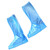 Rain Shoe Cover PVC High Waterproof Thickened Sole Anti Slip Foldable Rain Boot Shoe Cover for Men Women Outdoor Blue XXXL