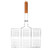 BBQ Wire Mesh Grill Net Barbecue Grilled Fish Clip Outdoor Camping Tool