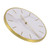 Modern Wall Clock with Large Pendulum Round Mute Hanging Clock for Home Bar Cafes