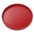 Tea Tray Wooden Wine Red Round Tea Plate Green Tea Baking Serving Plate for Home Tea House 24cm / 9.45in