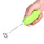 ABS Plastic Drink Whisk Mixer Stirrer Milk Frother Coffee Foamer Eggbeater New Green