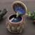 Vintage Music Box with 12 Constellations Rotating Goddess Twinkling LED Light(Cancer)