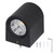5W LED Wall Light Cylindrical Aluminum Case Lighting Lamp for Corridor Porch Aisle 85‑265V 3000K Warm Light