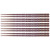 5Pairs Reusable Chopsticks Anti Slip Design Exquisite Pattern Light Comfortable Washable Chopsticks for Parties WeddingsRed
