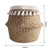 Natural Woven Straw Basket Foldable Woven Storage Basket Plant Straw Basket