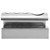 304 Stainless Steel Toothbrush Toothpaste Holding Stand Storage Bracket for Bathroom