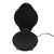Black Electric Crepe Maker 1200W Non Stick Egg Roll Maker Fast Heating Portable Crepe Maker for Home Restaurant