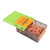 250Pcs Horseshoe Nails Copper Plating Shoeing Nails with Plastic Box for Raise Livestock E4 48mm/1.89in