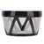 Reusable Coffee Filter Basket Cup with 100Pcs Filter Paper Coffee Machine Strainer Mesh