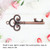 50Pcs Vintage Zinc Alloy Key Shape Bottle Opener Opening Tools with Sugar Box (Ancient Copper)