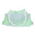 Foldable Baby MosquitoProof Bed with Cotton Pillow and Cotton Pad Baby Supplies for Home Outdoor(Green )