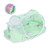 Foldable Baby MosquitoProof Bed with Cotton Pillow and Cotton Pad Baby Supplies for Home Outdoor(Green )