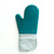 Silicone Oven Mitt Slip Proof Heat Resistant Kitchen Microwave Glove Waterproof Oven Mitt Lake Blue