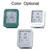6 in 1 Air Quality Monitor 5-inch LCD Display BT Tuya APP Control CO2 Detector with 128MB Secure Digital Memory Card Backlight Type-C Charging 5V CO CO2 Altitude Air Pressure Temperature Humidity Real Time Monitoring for Agriculture Planting