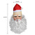 Santa Claus Headgear Christmas Party Decoration Holiday Soft Latex Adult Headgear Xmas Gifts Cospaly Props